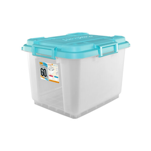 กล่องอเนกประสงค์หูล็อคมีล้อ (60 L) K-660