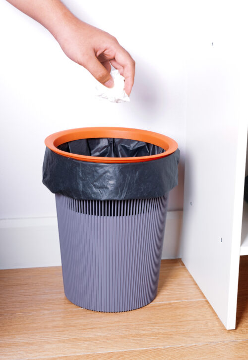 ถังขยะทรงกลมลายเส้น (8 L) MT5551 - Image 6