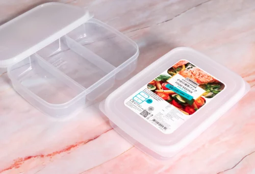 กล่องถนอมอาหาร 3 ช่อง 300 ml x 3 (900 ml) R-2503 - Image 3