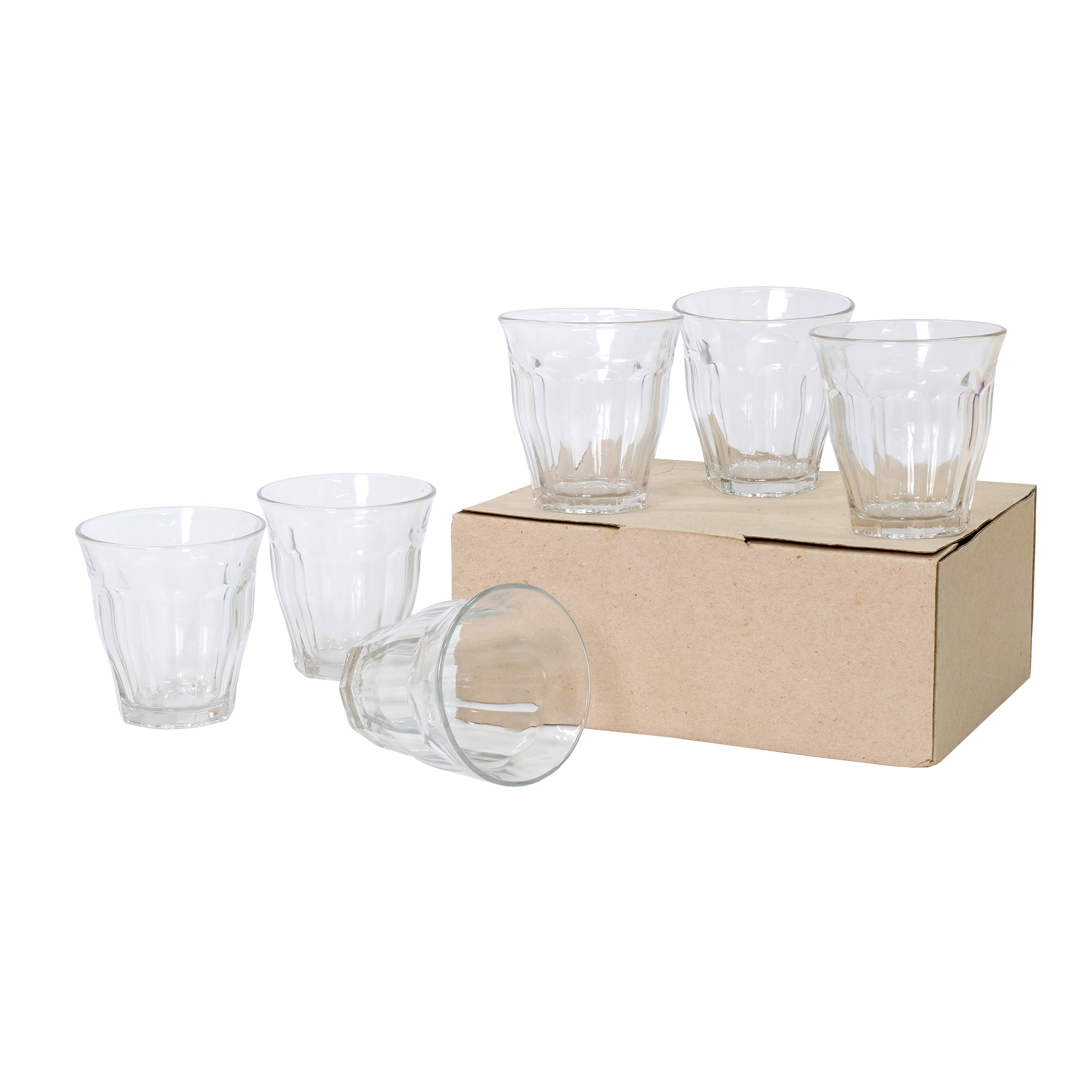 ชุดแก้วน้ำ 6 ใบชุด (230 ml.) T-609